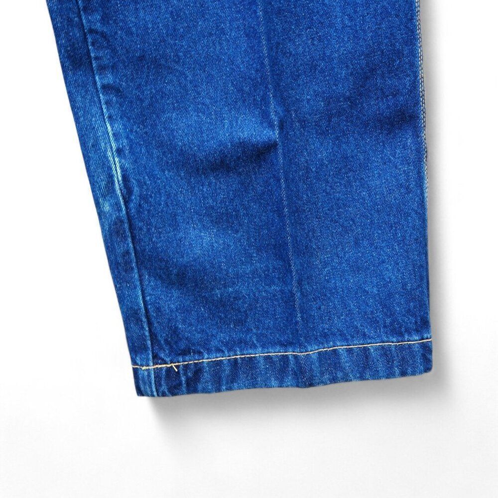Varcity Vintage 90s Y2K Cargo Heavy Denim Hip Hop / Skate Baggy Jeans Men's 32 - Picture 11 of 14